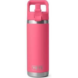 Yeti Rambler 18 oz Straw Bottle Tropical Pink Water Bottle 18fl oz