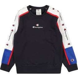 Champion Sweatshirt navy dunkelblau weiß 176