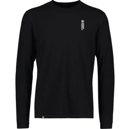 Mons Royale Merino Cascade Flex Base Layer Top - Black