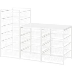 IKEA Förvaringskombination Vit 148x51x104 cm Bokhylla