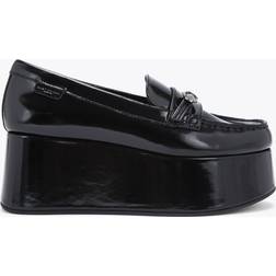 Kurt Geiger Kurt Geiger London Leather Mayfair Platform Loafers black