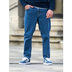 Solid Dylan Dad Fit Jeans