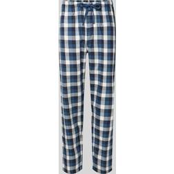 Schiesser Mix and Relax Woven Long Pants - Blue