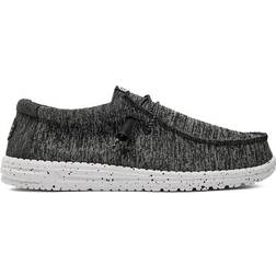 Hey Dude Mockasiner Hey Dude Wally Sport Knit 40536-066 Svart