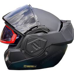 LS2 FF906 Advant Solid Klapphelm - Schwarz Matt