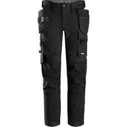 Snickers Workwear 6275 4-Way Holster Pockets Stretch Trousers - Black
