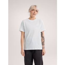 Arc'teryx Women's Kragg Cotton Little Bird Crew S/S T-shirt Färg grå/vit