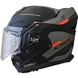 LS2 Adventurehjelm FF901 Advant X - Oblivion/Titanium/Sort