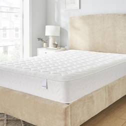 Starlight Beds Memory Foam And Deluxe Hybrid Mattress - White / Double Coil Spring Matress 135x190cm
