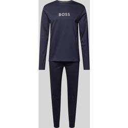 BOSS Pyjama mit Logo-Print