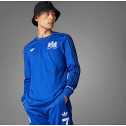 adidas Manchester United Tröja George Best Blå Långärmad Medium