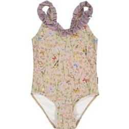 Mikk-Line Badedragt Recycled Aop Nirvana Lilla