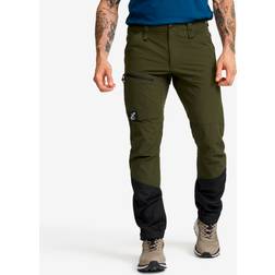 RevolutionRace Range Pro Pants Herre Rosin Green/Black, Størrelse:2XL Outdoorbukse, Vandrebukse & Trekkingbukse