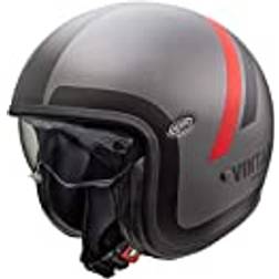 Premier Vintage DO, Jethelm Matt Grau/Schwarz/Rot