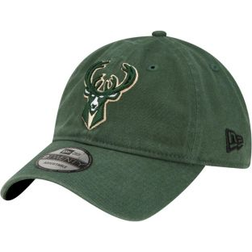 New Era Milwaukee Bucks Hunter Green Team 2.0 9TWENTY Adjustable Hat