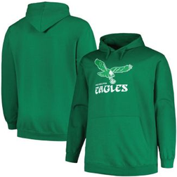 Fanatics Philadelphia Eagles Kelly Green Gridiron Classics Big & Tall Hometown Pullover Hoodie