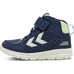 Hummel Vinterkängor X-Light 2.0 Mid Tex Jr Svart/Blå Vinterkängor