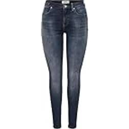Only Onlblush Mid Waist Skinny Fit Jeans