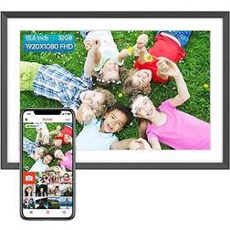 Arzopa Smart fotoram 15,6" med Full HD-skärm och 32 GB minne