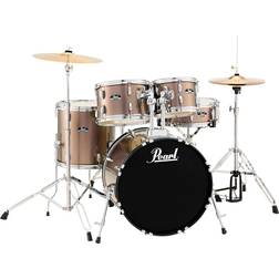 Pearl Roadshow 5-Piece Fusion Drum Set Bronze Metallic