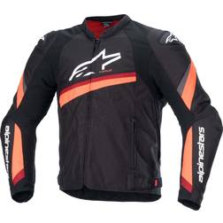 Alpinestars Alpinestars T-GP Plus R V4 Textiljacke schwarz/fluo rot Herren Herren