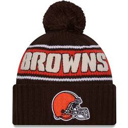 New Era Cleveland Browns 2024 Sideline Beanie One Brown