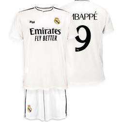 Real Madrid Home Kit Barn Säsong 24 25 Mbappé 6 års