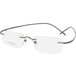 Aspect by Mister Spex Havel Titanium 1016 001, including lenses, RECTANGLE Glasses, UNISEX Black