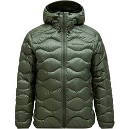 Peak Performance Helium Down Hooded Jacket Pine Needle - Medium