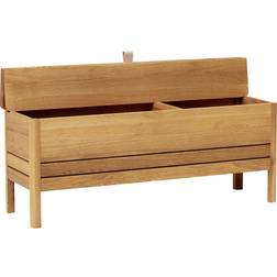 Form & Refine A Line Chest Oak Settee Bench 111.5x45cm