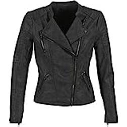 Only Ava Imitation Biker - Zwart