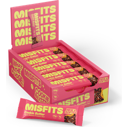 Misfits PlantVegan Based Protein Bar Cookie Butter 15 Bars (15) 15 pcs