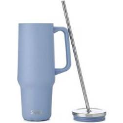 Swell XL Tumbler Hydrangea Blue Travel Mug