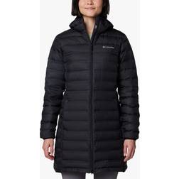 Columbia Lake II Down Long Hooded Coat, Black