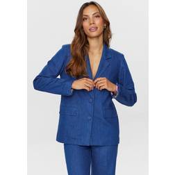 Nümph Nümph Blazer Nualetta Blazer Med. Blue Washed Denim