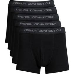 French Connection Pack Cotton Boxers Black