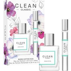 Clean Classic Warm Cotton Duo 2024 Holiday Gift Set