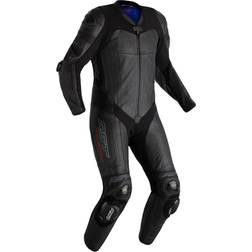 Rst Pro Series Evo Airbag 1-Teiler Motorrad Lederkombi Airbag Einteilige Motorrad Lederkombi, schwarz, Größe für Männer