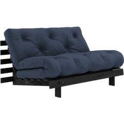 Karup Design Roots 140 Black Wood Navy/Black Lacquered Sofa 140cm Zweisitzer