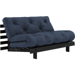 Karup Design Roots 140 Black Wood Navy/Black Lacquered Soffa 140cm 2-sits