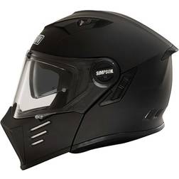 Simpson Darksome Modular Helmet Schwarz