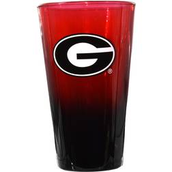 The Memory Company Georgia Bulldogs Ombre Beer Glass 16fl oz