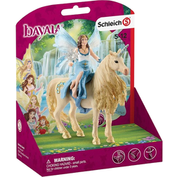 Schleich Eyela Riding on Golden Unicorn 42508