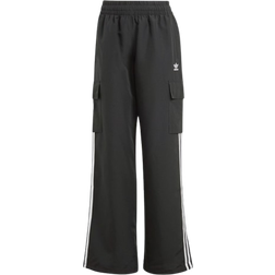 adidas Women's Originals Adicolor 3 Stripes Cargo Pants - Black