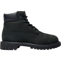 Timberland Youth Premium 6 Inch Waterproof Boot - Black Nubuck