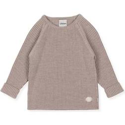 Lillelam Merino Rib Jumper - Beige