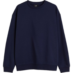 H&M Loose Fit Sweatshirt - Dark Blue