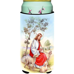 Carolines Treasures Jesus Holding Lamb Tall Boy Hugger Bottle Cooler