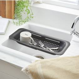 Dunelm Black Multi-functional Sink Dish Drainer