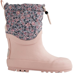 Wheat Thermal Snow Boots Drizzle - Winter Flowers